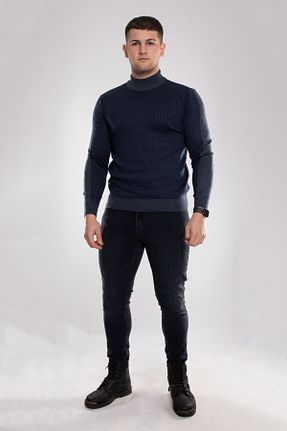 شلوار جین آبی مردانه رگولار LACARINO - کد 378353551