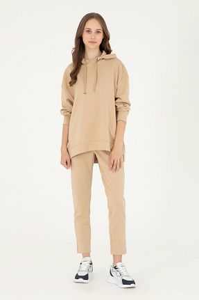 شلوار کرمگن بژ زنانه Comfort U.S. Polo Assn. - کد 856867067