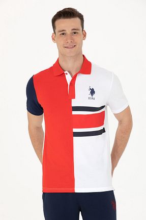 تیشرت قرمز مردانه رگولار U.S. Polo Assn. - کد 806555328