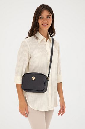 کیف دوشی سرمه ای زنانه پارچه ای U.S. Polo Assn. - کد 833121774
