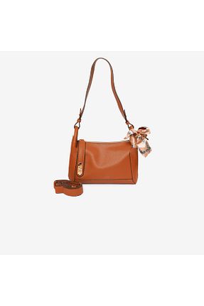کیف دوشی قهوه ای زنانه چرم مصنوعی Greyder - کد 861863170