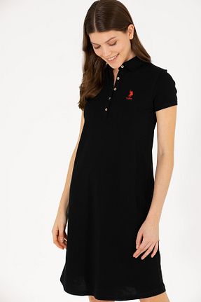 لباس مشکی زنانه بافتنی U.S. Polo Assn. - کد 839165323