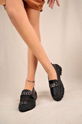 کفش پاشنه بلند پر مشکی زنانه پاشنه متوسط (5-9 سانتی متر) NESKA - کد 861874743