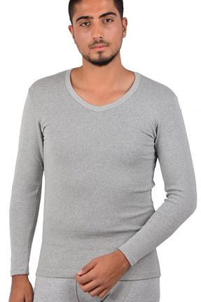 پوشاک حرارتی و لباس زیر طوسی مردانه پنبه ای Tutku - کد 6317033