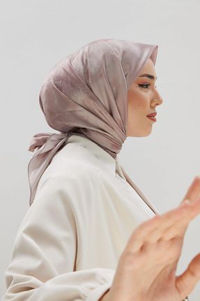روسری صورتی پلی استر Silk Home - کد 797685074