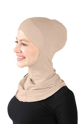 کلاه شنای حجاب سرمه ای زنانه Ecardin - کد 861951215