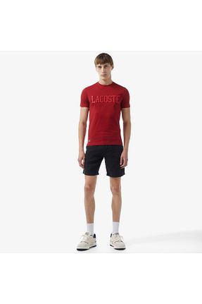 شلوارک و برمودا مشکی مردانه رگولار Lacoste - کد 837975365