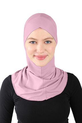 کلاه شنای حجاب صورتی زنانه Ecardin - کد 861951208
