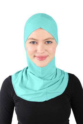کلاه شنای حجاب سبز زنانه Ecardin - کد 861951471