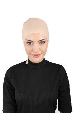 کلاه شنای حجاب سرمه ای زنانه Ecardin - کد 861950924