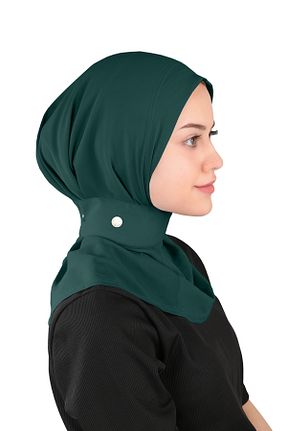 روسری سبز ساده Ecardin - کد 861951083