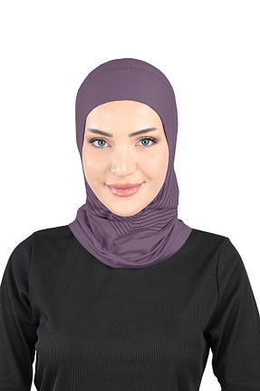 کلاه شنای حجاب بنفش زنانه Ecardin - کد 870670737