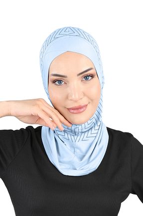 کلاه شنای حجاب آبی زنانه Ecardin - کد 870669268