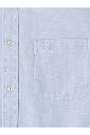 پیراهن آبی مردانه رگولار GAP - کد 808441830