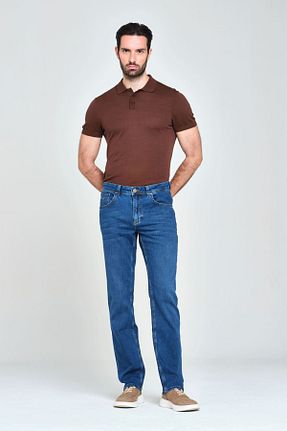 شلوار جین آبی مردانه رگولار Pantamo Jeans - کد 861962326