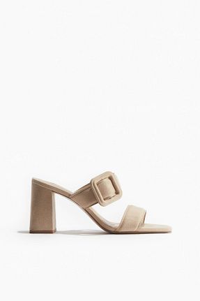 کفش پاشنه بلند کلاسیک بژ زنانه پاشنه بلند (10 سانتی متر و بالاتر) H&M - کد 861969543