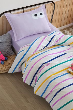 روتختی تک نفره بنفش کش دار Eponj Home - کد 851595214