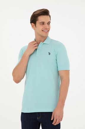 پولوشرت سبز مردانه پارچه ای U.S. Polo Assn. - کد 833234564