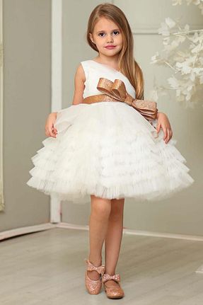 لباس سفید بچه گانه بافتنی Riccotarz - کد 813838331