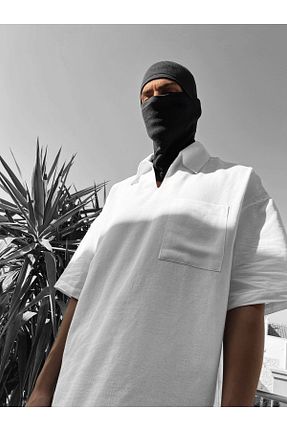 پیراهن سفید مردانه اورسایز ablukaonline - کد 315772764