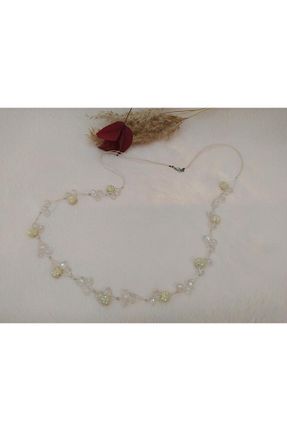 گردنبند جواهر نارنجی زنانه Hd Marketim - کد 90102069