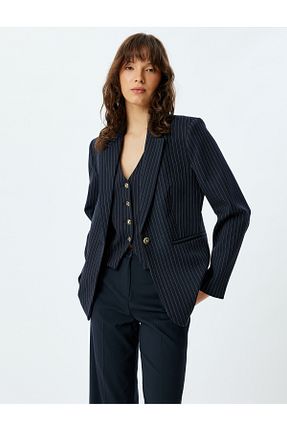 کت آبی زنانه رگولار Koton - کد 851710212