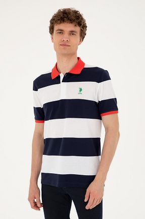 پولوشرت سرمه ای مردانه پارچه U.S. Polo Assn. - کد 846537779