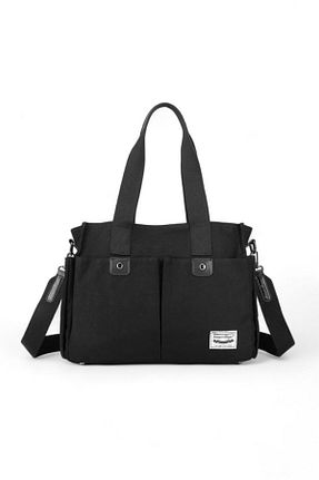 کیف دوشی مشکی زنانه پارچه ای Smart Bags - کد 768983916