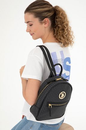 کوله پشتی مشکی زنانه سایز متوسط U.S. Polo Assn. - کد 833117412