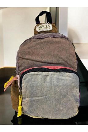 کوله پشتی قهوه ای زنانه سایز متوسط Old Cotton - کد 862044115