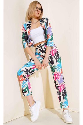 ست بالاتنه و پائین تنه طوسی زنانه بافتنی SUSEEMODA - کد 843576620
