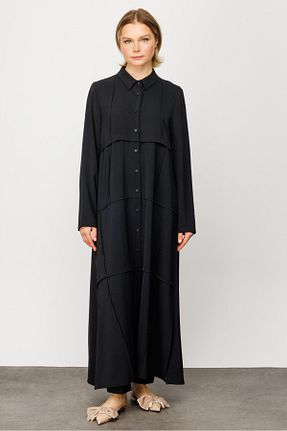 تونیک حجاب مشکی زنانه پلی استر Micca - کد 838516968
