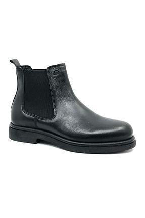 بوت / نیم بوت مشکی مردانه چرم خالص Greyder - کد 862351354
