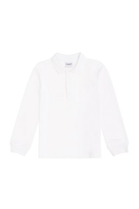 سوئیشرت سفید بچه گانه ساده U.S. Polo Assn. - کد 847055375