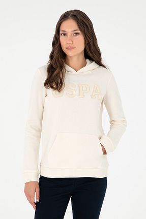 سوئیشرت بژ زنانه ساده U.S. Polo Assn. - کد 859370428
