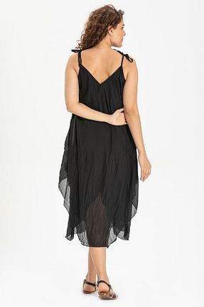 لباس مشکی زنانه بافتنی Eliş Şile Bezi - کد 92946559