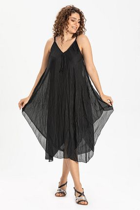 لباس مشکی زنانه بافتنی Eliş Şile Bezi - کد 92946559