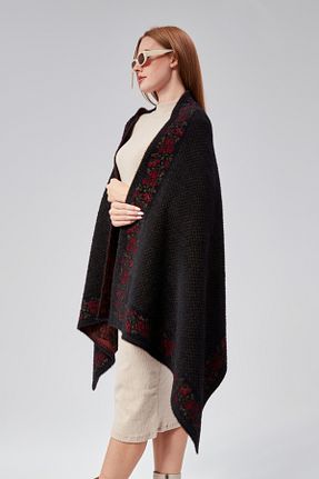 شال مشکی زنانه اکریلیک panşalço - کد 816389093