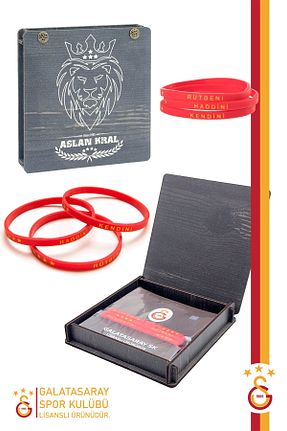 دستبند اسپرت قرمز زنانه Galatasaray - کد 862106077
