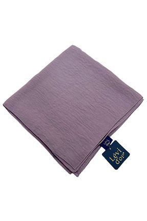 روسری بنفش پلی استر Levidor - کد 355252793
