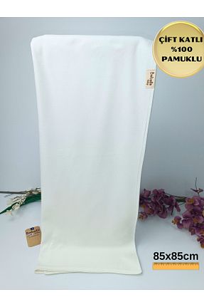 پتوی کودک و نوزاد سفید پنبه ای Bebella - کد 819620701