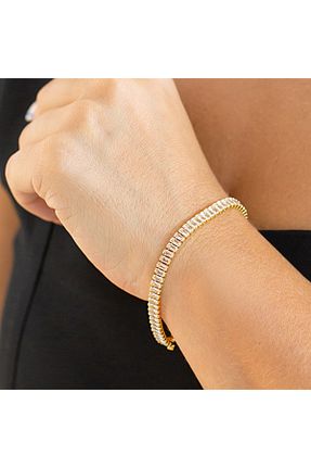 دستبند استیل (فولاد) طلائی زنانه استیل (فولاد) SE Jewellery - کد 862107553