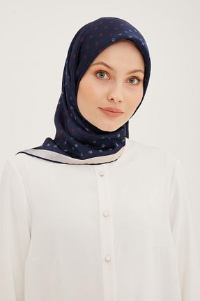 روسری سرمه ای İpek Tivil Armine - کد 658586378