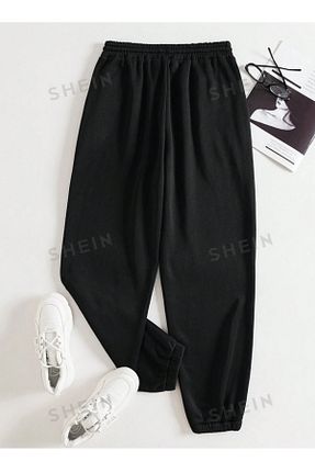شلوار کرمگن مشکی زنانه پاچه کش دار yx yustex sport - کد 862113656