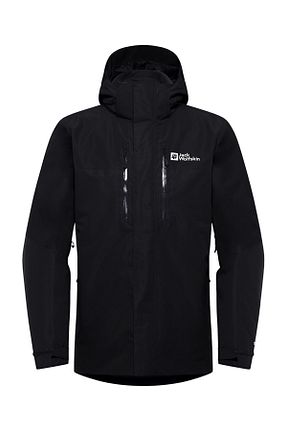 کاپشن مشکی مردانه اورسایز Jack Wolfskin - کد 862107801