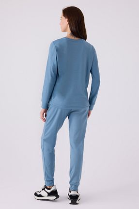 ست لباس راحتی سرمه ای زنانه ساده Pierre Cardin - کد 862110425