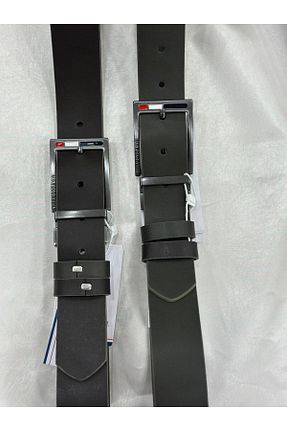 کمربند سبز زنانه چرم خالص U.S. Polo Assn. - کد 862116035