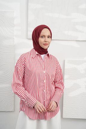 شال زرشکی زنانه ARMANDA - کد 832777063