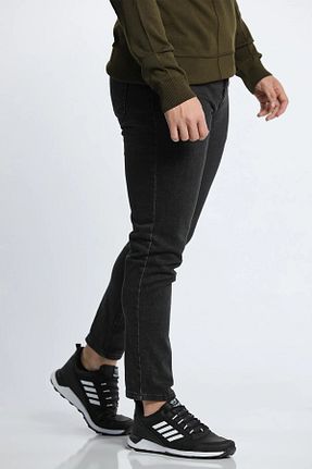 شلوار جین طوسی مردانه رگولار MİSHAR İTALİA - کد 862124684