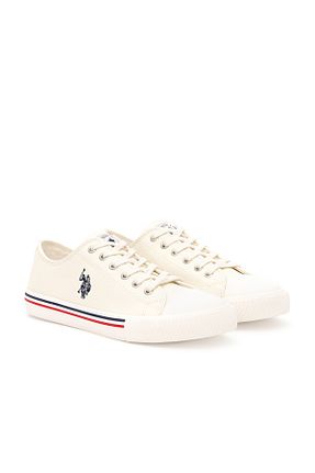 کفش اسنیکر سفید مردانه بند دار U.S. Polo Assn. - کد 859925427